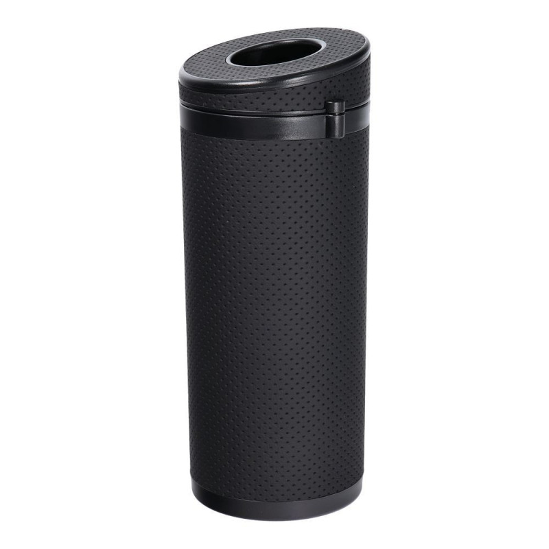 Tube-shaped tissue dispenser black