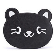 Foldable car table for kids cat shape black