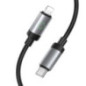Cable USB C to Lightning Hoco PD 27W 1 m X117 black Cable USB C to Lightning Hoco PD 27W 1 m X117 black