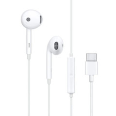 Wire earphones earphones USB C Oppo MH135-3 bulk white