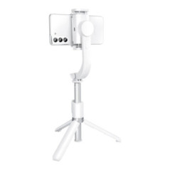 Selfie stick with wireless remote control tripod with stabilizer GIMBAL SSTR-L08 white