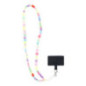 PIXIE Phone lanyard, Phone pendant / cord length 68cm (34cm in the loop) / on neck - stars PIXIE Phone lanyard, Phone pendant / cord length 68cm (34cm in the loop) / on neck - stars