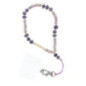 LOVE Phone lanyard, Phone pendant / cord length 44cm (22cm in the loop) / on hand - purple LOVE Phone lanyard, Phone pendant / cord length 44cm (22cm in the loop) / on hand - purple