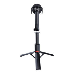 Selfie stick with wireless remote control tripod compatible with MagSafe SSTR-C09 black