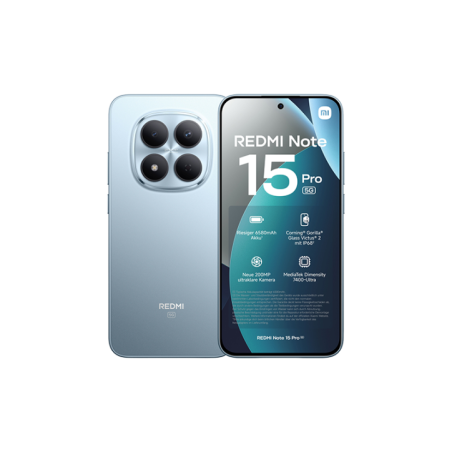 Xiaomi Redmi Note 15 Pro 5G Dual Sim 8GB RAM 256GB - Blue