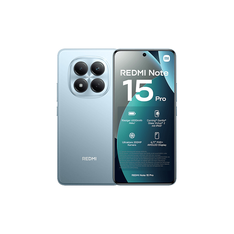 Xiaomi Redmi Note 15 Pro 4G Dual Sim 8GB RAM 256GB - Blue