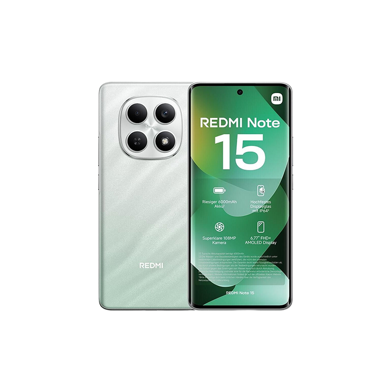 Xiaomi Redmi Note 15 4G Dual Sim 8GB RAM 256GB - Green