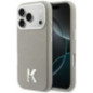 KARL LAGERFELD case for IPHONE 17 Pro compatible with MagSafe KLHMP17L5PGFKHGG (PU FW W/ KHead Logo) gray