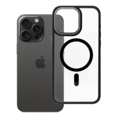 ROAR case MAG BUMPER compatible with MagSafe for IPHONE 15 Pro Max black
