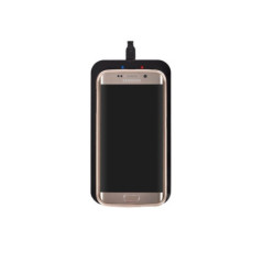 Induktives Ladepad SLIM QI schwarz