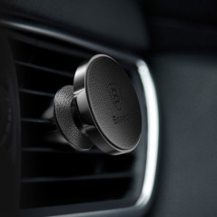 Car Holder Baseus Small Ears Leather Air Vent Magnetic Car Mount (SUER-E01)