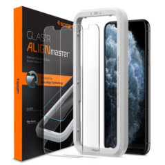 TEMPERED GLASS SPIGEN ALM GLAS.TR SLIM 2-PACK für Apple IPHONE 11