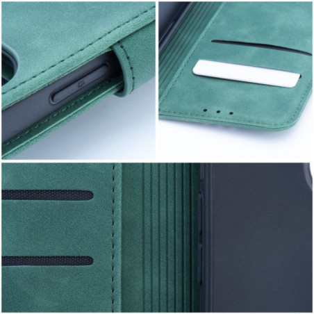 FLIPCASE VELVET MAGLOOP darkgreen für Apple iPhone 14