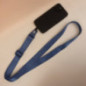 NECKSTRAP Umhängeband navyblau