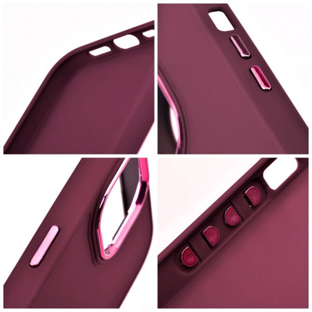 BACK-CASE FRAMED purple für SAMSUNG Galaxy A25 5G