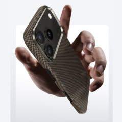 Back-Case Magnetic Armot KEVLAR gold für APPLE iPhone 17 Pro