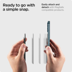 Spigen Valentinus Magnetic Wallet with MagSafe - Black