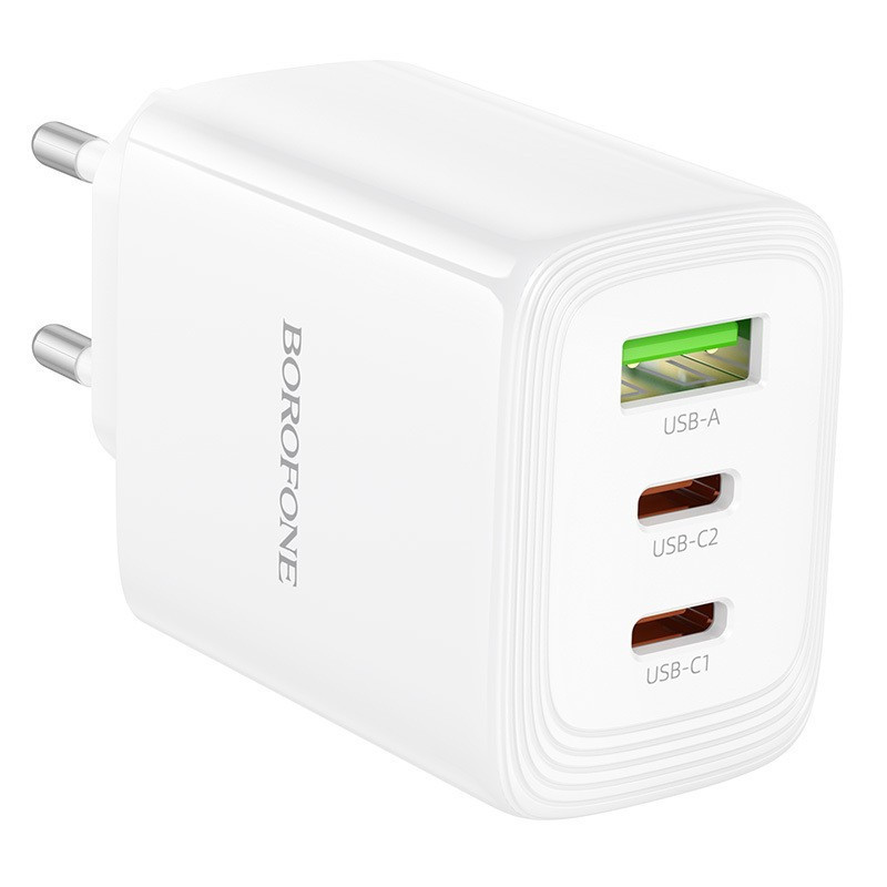 POWER-ADAPTER HOME USB-A / USB-C Borofone BN32 QC3.0 - 65W