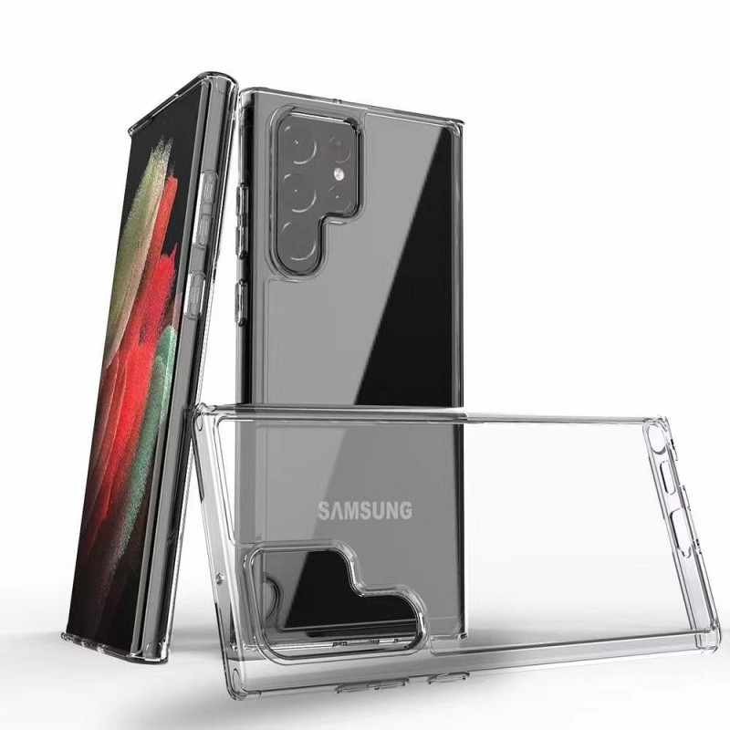 Case for Samsung S22 ULTRA Clear Case 2 mm Box transparent
