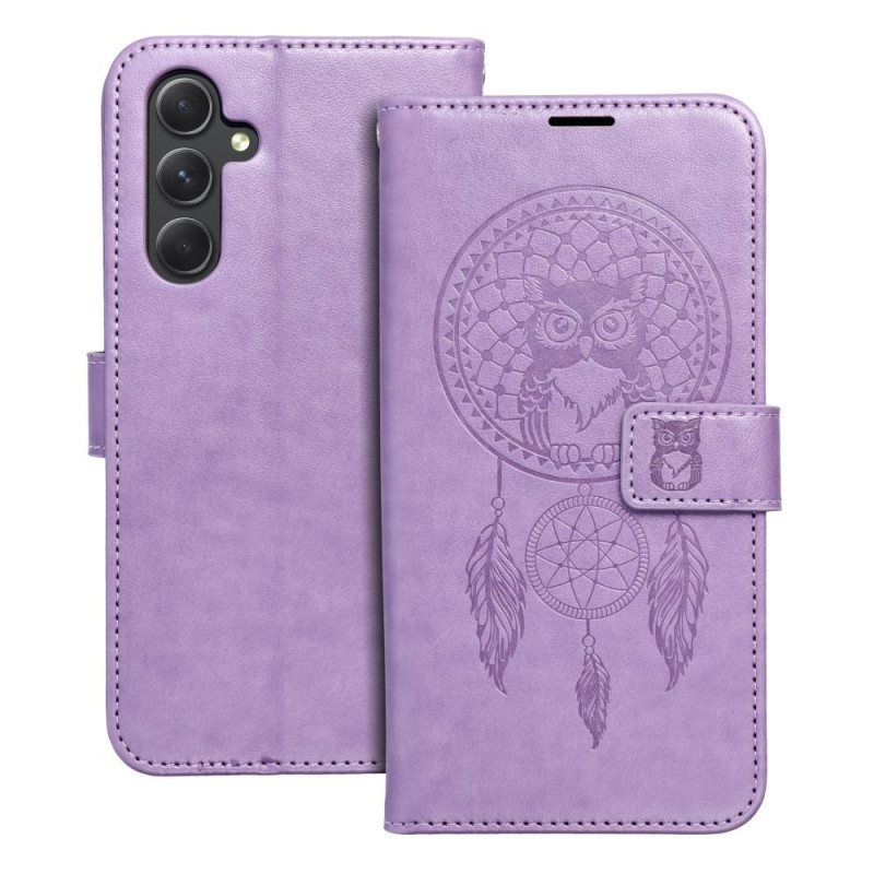 MEZZO Book case for SAMSUNG A54 5G dreamcatcher purple MEZZO Book case for SAMSUNG A54 5G dreamcatcher purple
