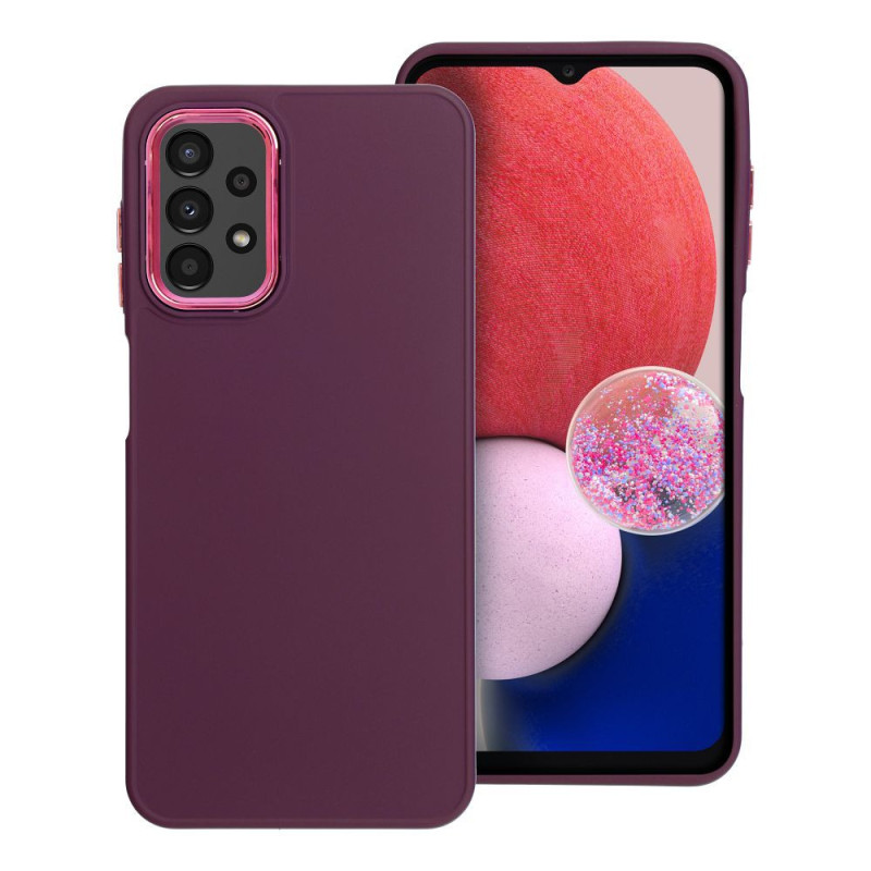 Case for Samsung A13 4G Frame purple Case for Samsung A13 4G Frame purple