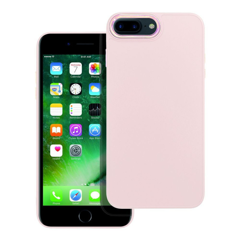 Case for iPhone 7 PLUS / 8 PLUS Frame powder pink