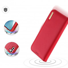 DUX DUCIS wallet case HIVO for SAMSUNG S24 Plus red