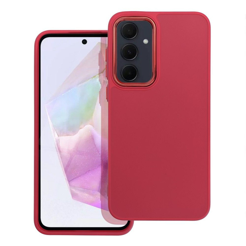 Case for Samsung A35 5G Frame magenta