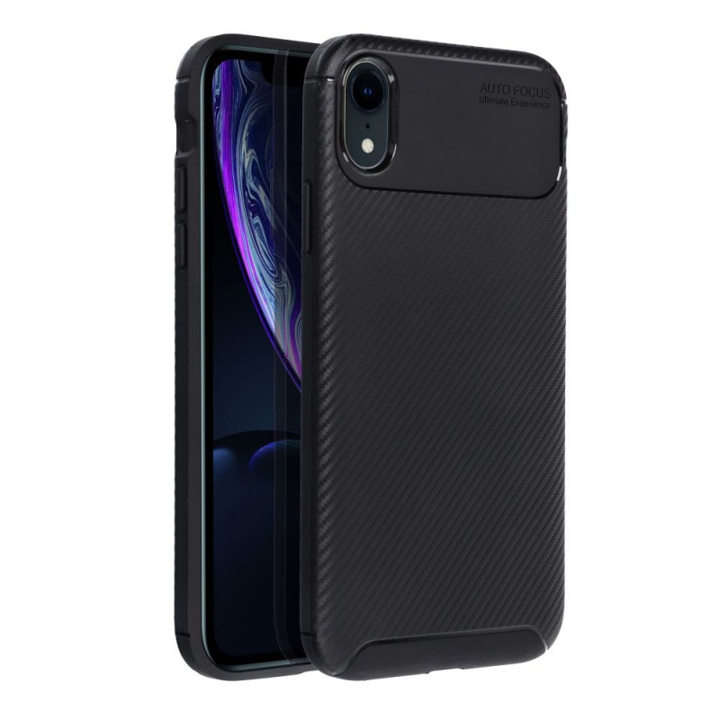 Case for iPhone XR Carbon Premium black