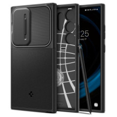 SPIGEN Optik Armor case for SAMSUNG S24 ULTRA black