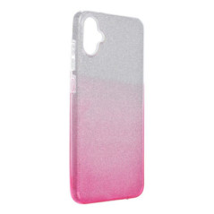Case for Samsung A05 Shining transparent pink