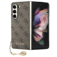 GUESS case for SAMSUNG Z Fold 5 GUHCZFD5GF4GBR (4G Charm) brown
