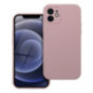 Case for iPhone 12 Silicone 2mm (camera protection) powder pink Case for iPhone 12 Silicone 2mm (camera protection) powder pink