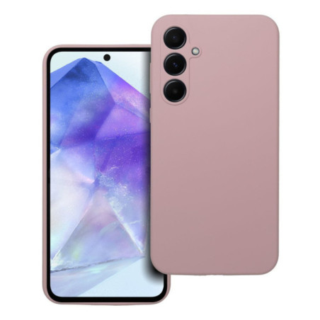 Case for Samsung A55 5G Silicone 2mm powder pink
