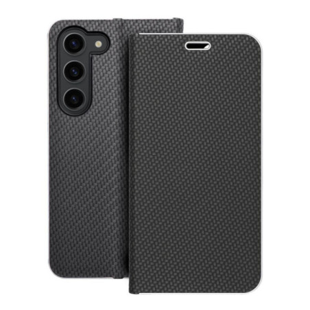 LUNA Book Carbon for SAMSUNG S23 black