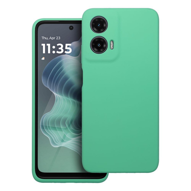 Case for Motorola G35 5G Silicone 2mm mint Case for Motorola G35 5G Silicone 2mm mint