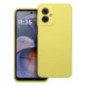 Case for Motorola G55 5G Silicone 2mm yellow