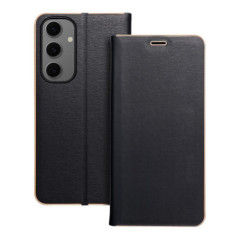 LUNA Book Gold for SAMSUNG S24 FE black