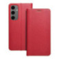LUNA Book Gold for SAMSUNG S24 FE red