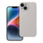 Case for iPhone 14 Silicone Mag Cover compatible with MagSafe (camera protection) white Case for iPhone 14 Silicone Mag Cover compatible with MagSafe (camera protection) white