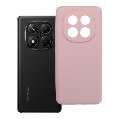 Case for Xiaomi Redmi NOTE 14 PRO 5G Silicone 2mm powder pink