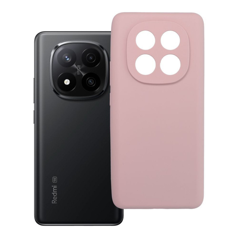 Case for Xiaomi Redmi Note 14 PRO PLUS 5G Silicone 2mm powder pink
