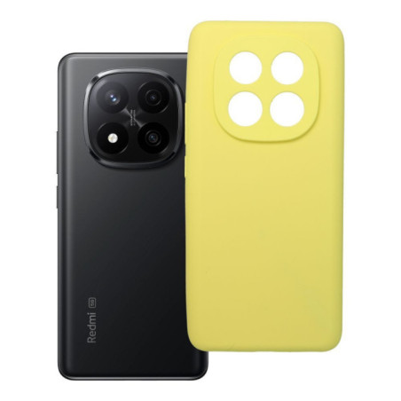 Case for Xiaomi Redmi NOTE 14 PRO PLUS 5G Silicone 2mm yellow