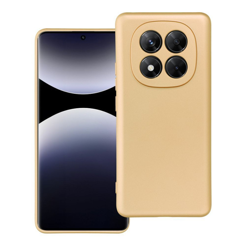 Case for Xiaomi Redmi Note 14 PRO PLUS 5G Metallic gold