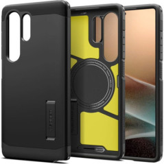 SPIGEN case TOUGH ARMOR compatible with MagSafe for SAMSUNG S25 Ultra black