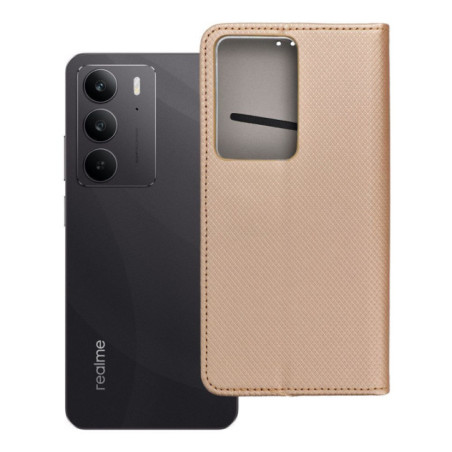 SMART CASE Book for REALME C75 gold