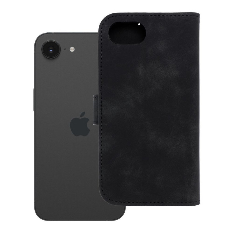 TENDER Book Case for IPHONE 16e (SE 4 2025) black