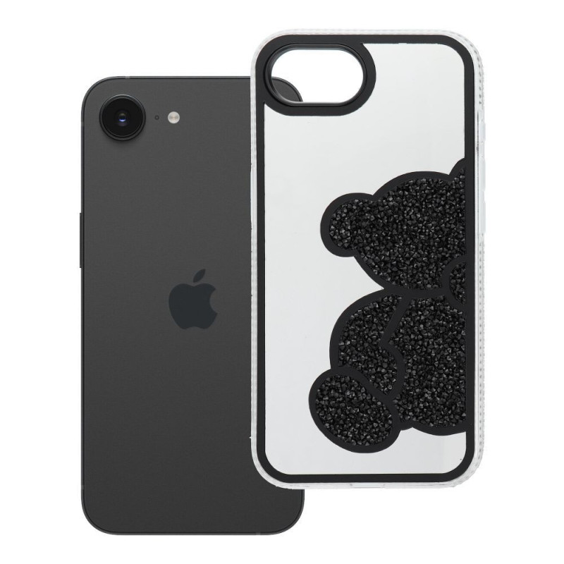 Case for iPhone 16e (SE 4 2025) / 17e Teddy Bear black Case for iPhone 16e (SE 4 2025) / 17e Teddy Bear black