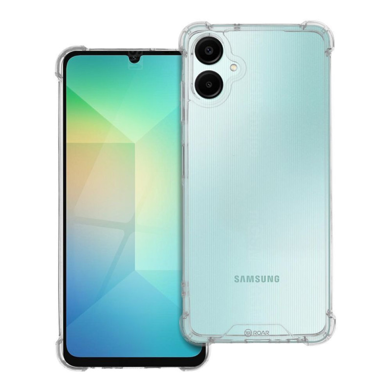 ROAR case ARMOR for SAMSUNG A06 transparent