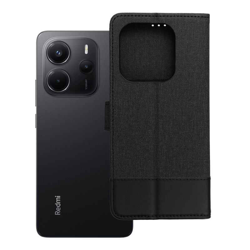 GOMMA Book for Xiaomi Redmi Note 14 4G (GLOBAL - 164,84mm x 78,15mm x 8,16mm) black